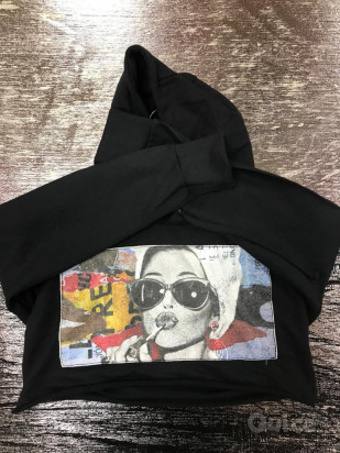 FELPA CORTA DONNA  foto-10188