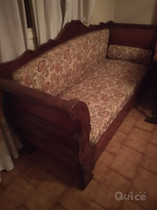 Divano antico in stile Luigi Filippo  foto-67394