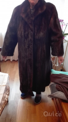 vendo pelliccia visone usata foto-13104