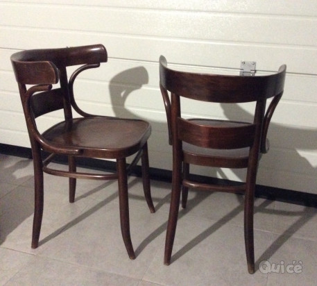 Coppia sedie stile viennese foto-138105