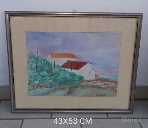 Quadri paesaggi e fiori artista locale  foto-151209