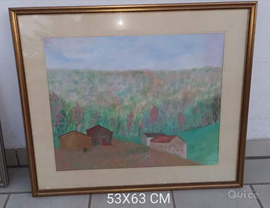 Quadri paesaggi e fiori artista locale foto-19912