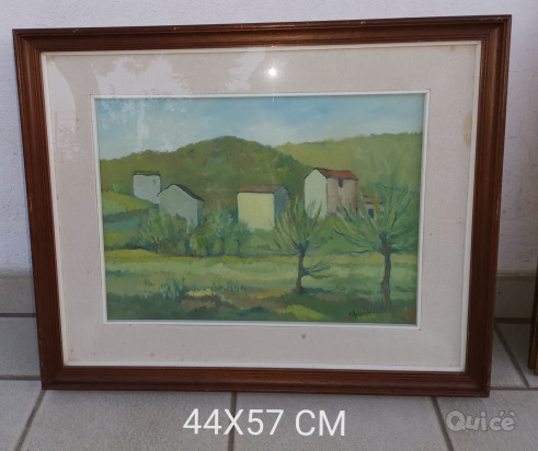 Quadri paesaggi e fiori artista locale  foto-151210