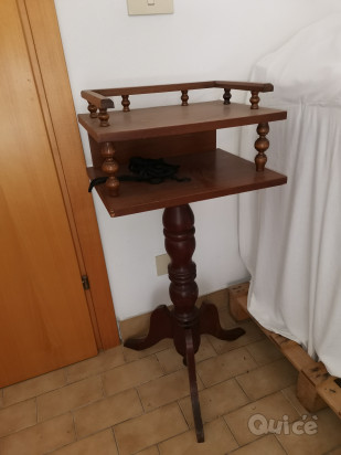 Tavolo vintage porta telefono anni 70 foto-19915