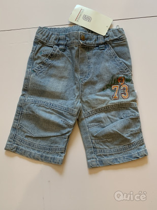 Pantalone jeans corto bambino foto-2115
