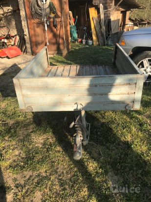 CARRELLO RIMORCHIO A TRE RUOTE NON TARGATO foto-2475