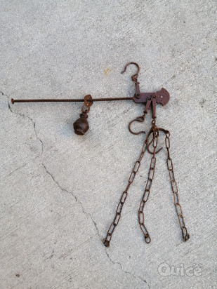 Bilancia stadera antica piccola foto-26099