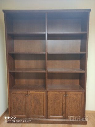 Libreria in noce foto-28516