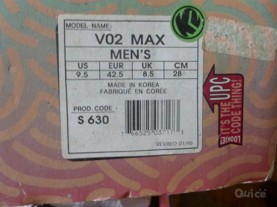 vendo pattini in linea V0 2 originali Canadesi mai usati, completi di garanzia foto-288267