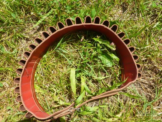 vendo cartucciera da caccia seminuova, taglia 12 foto-304235