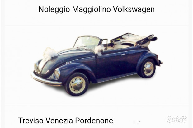 Noleggio Maggiolino cabriolet d'epoca foto-36690