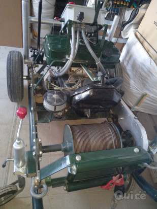 Vendo verricello uso forestale con motore a scoppio da 700 cc foto-324216