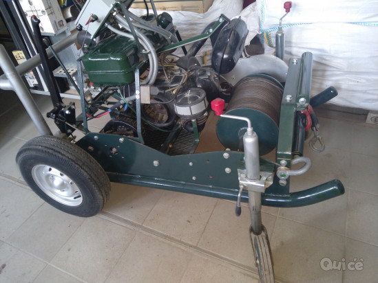 Vendo verricello uso forestale con motore a scoppio da 700 cc foto-324217