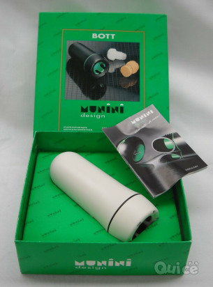 Stappa spumante Bott Munini Design colore BIANCO NERO VERDE confezione regalo foto-329549