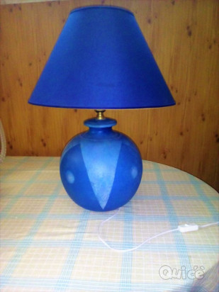 LAMPADA BLU DA TAVOLA foto-344267