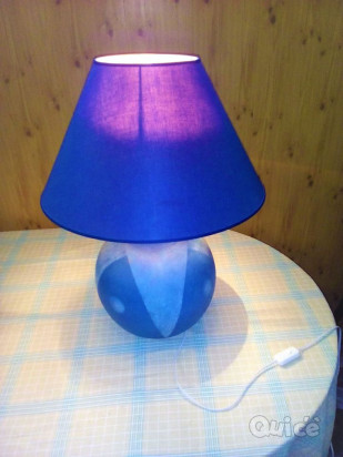 LAMPADA BLU DA TAVOLA foto-344266