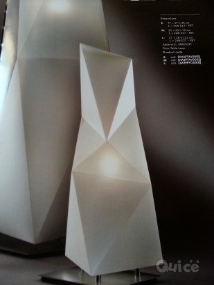  Lampada SLAMP Diamond. Table Lamp. Nuova. Dimensioni 22x23 xh72. Scontata 50%. Opaflex.   foto-22176