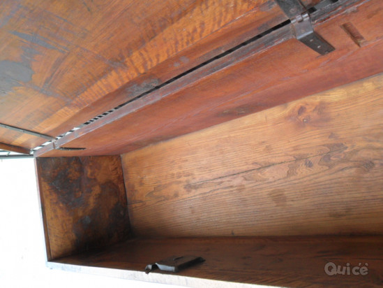 Cassapanca in noce del 1700  foto-22188