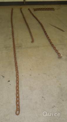 Catena da barca antica in ferro foto-41141