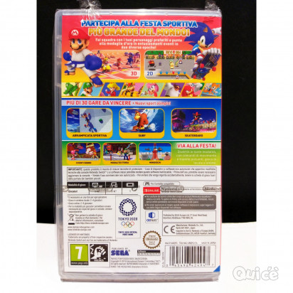 Mario & Sonic Giochi Olimpici - Nintendo SWITCH - NUOVO SIGILLATO  foto-382611