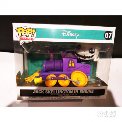 FUNKO POP! NIGHTMARE BEFORE CHRISTMAS DISNEY - Jack Skelligton in Engine 7 foto-44639
