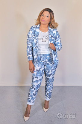 Completo a fiori modello 22001 foto-44664