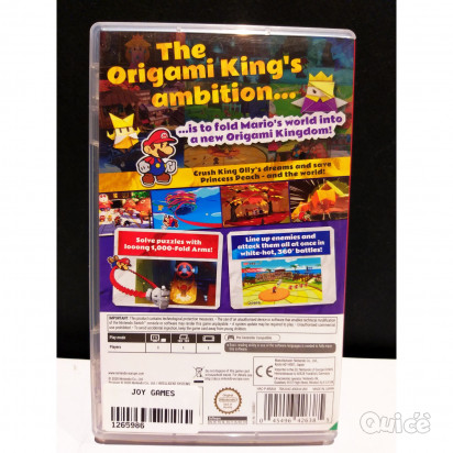 Paper Mario The Origami King - Nintendo SWITCH - USATO GARANTITO  foto-386810
