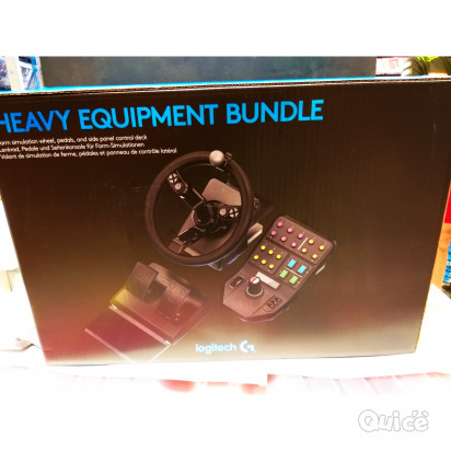 Volante Logitech G Saitek Farm Sim Controller, Kit Simulazione Macchine Pesanti foto-46004