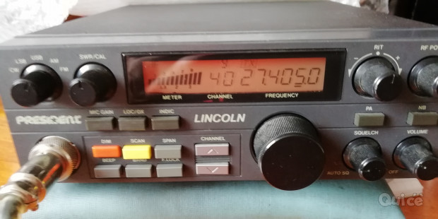 CB President Lincoln più accordatore Zetagi 11-45 foto-46493