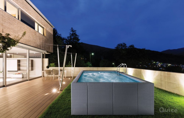 Piscina fuori terra elegante e funzionale foto-48770