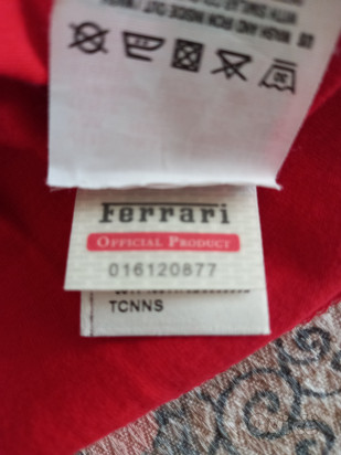 Maglietta rossa Ferrari  foto-426892