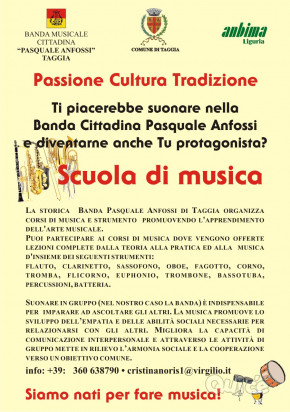 TAGGIA Banda Musicale Pasquale Anfossi di Corsi di Strumento foto-6089