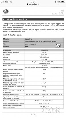 Letto motorizzato Vermeiren per degenti foto-52290