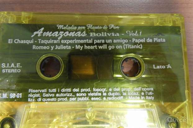 Musicassetta Amazonas Bolivia - Panflute son foto-57235