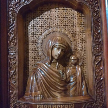 Icona ortodossa in legno