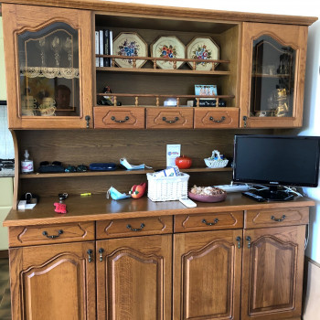 CREDENZA IN ROVERE