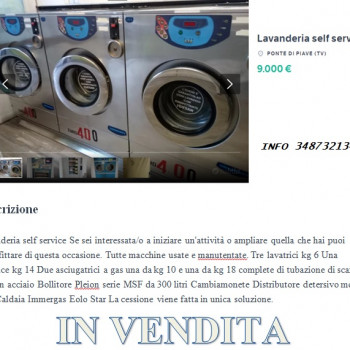 componenti lavanderia self service