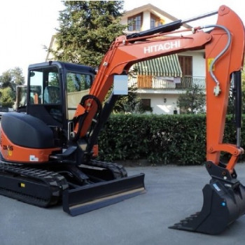 2011 Hitachi ZX 52U-3CLR mini escavatore