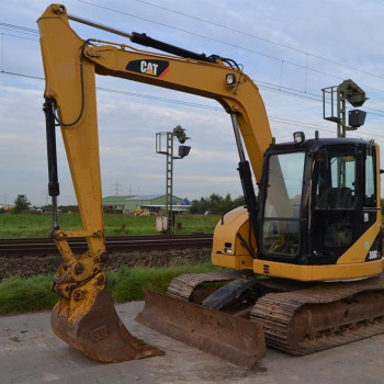 2008 CAT 308C  midi excavatore cingoli in ferro