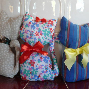 Gatto decorativo fermaporta