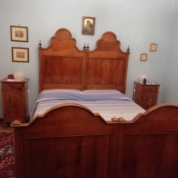 Letto '800 in ciliegio