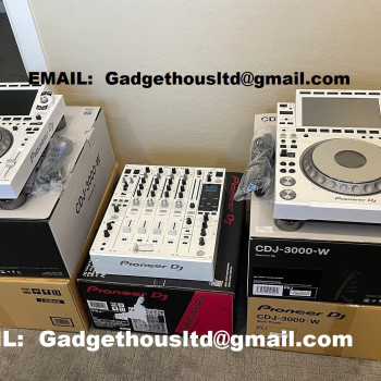 Pioneer CDJ-3000 Multi-Player e Pioneer DJM-A9 DJ Mixer e Pioneer DJ DJM-V10-LF 