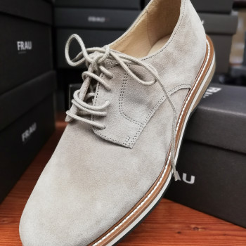 Scarpa casual uomo camoscio beige