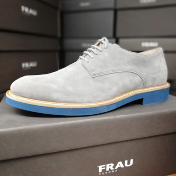 Scarpa uomo camoscio grigio