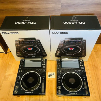 Pioneer CDJ-3000, Pioneer DJ DJM-A9 ,  Pioneer DJM-V10-LF, Pioneer DJM-900NXS2