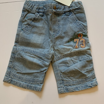 Pantalone jeans corto bambino