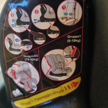 Seggiolino  per  auto  FOPPAPEDRETTI 