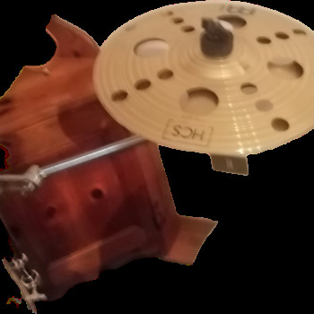 Piatto stack con braccio meinl hcs 13"