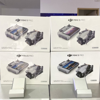 DJI Mini 5 Pro, DJI Mini 4 Pro, DJI Air 3S, DJI Avata 2 FPV, DJI Mavic 4 Pro, DJ