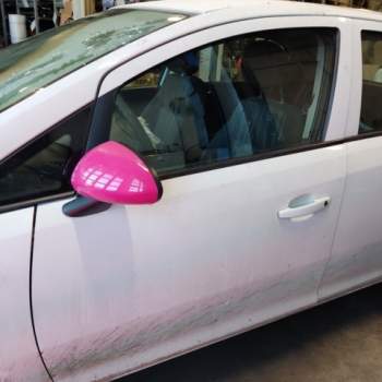 Porta anteriore sx nuda OPEL CORSA D  del 2008